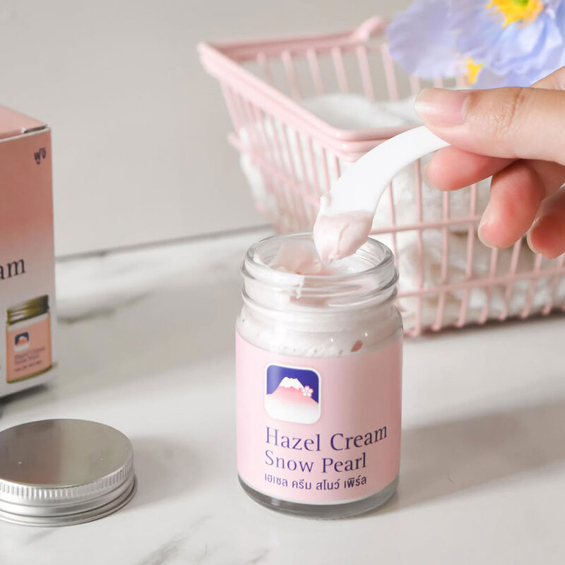 Fuji Cream Set 2Items Hazel Cream Snow Pearl Moisturising Cream 50g + Snow Moisturising Cream 30g