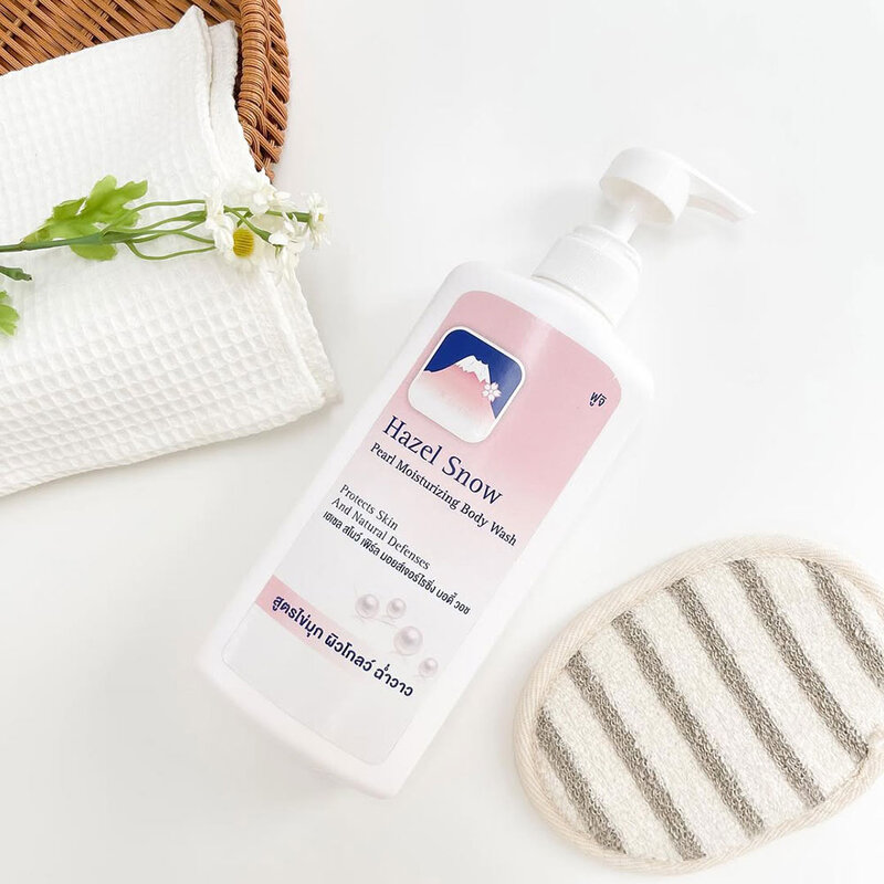 Fuji Cream Hazel Snow Pearl Moisturizing Body Wash 400g [Free! Refill 400g]