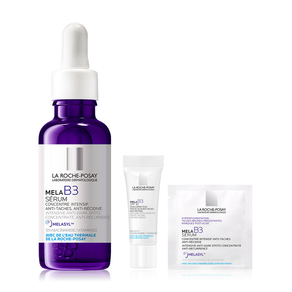 La Roche Posay Mela B3 Serum 30ml [Free! La Roche Posay Mela B3 Serum 2ml + La Roche Posay Mela B3 Cream 3ml]