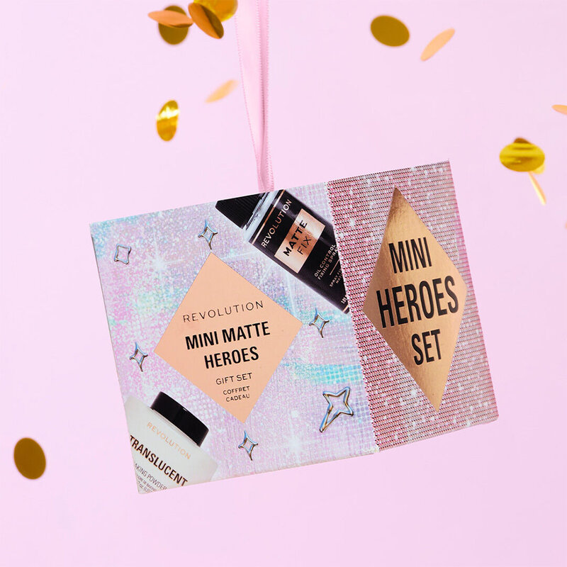 Makeup Revolution Mini Matte Heroes 1set