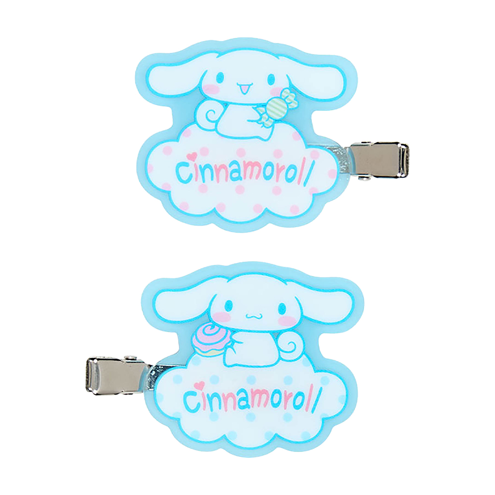 Sanrio Hair Clip Cinnamoroll Transparent