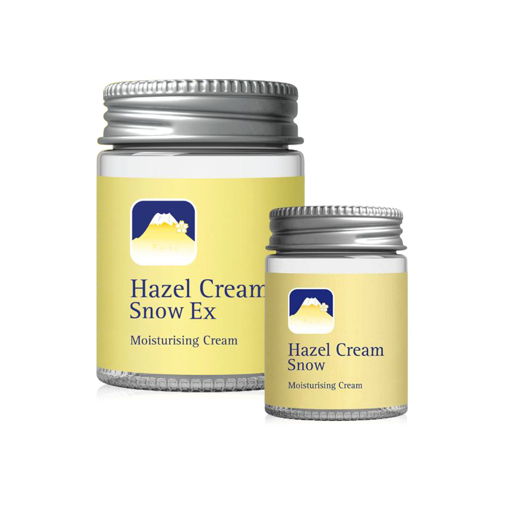 Fuji Cream Set 2Items Hazel Cream Snow Ex Moisturising Cream 50g + Snow Moisturising Cream 30g