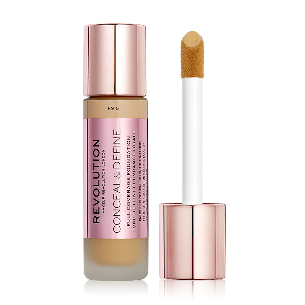 Makeup Revolution Conceal & Define Full Coverage Foundation 23ml #F9.5
