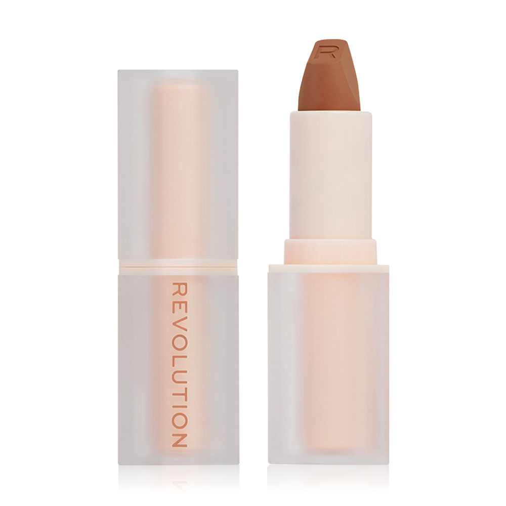 Makeup Revolution Lip Allure Soft Satin 3.2g #Divine Brown