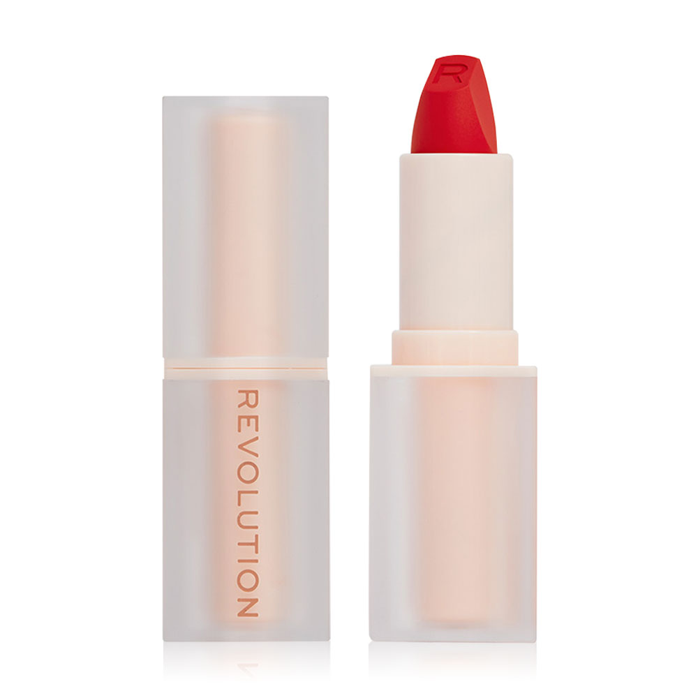 Makeup Revolution Lip Allure Soft Satin 3.2g #Vibe Red