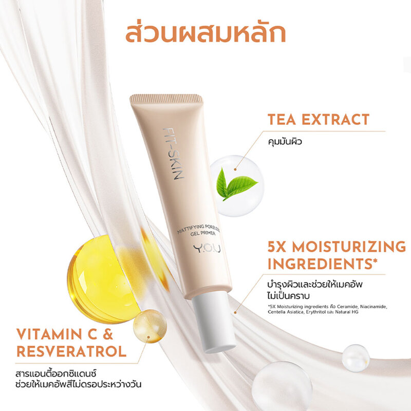 Y.O.U Fit-Skin Mattifying Poreless Primer 20ml