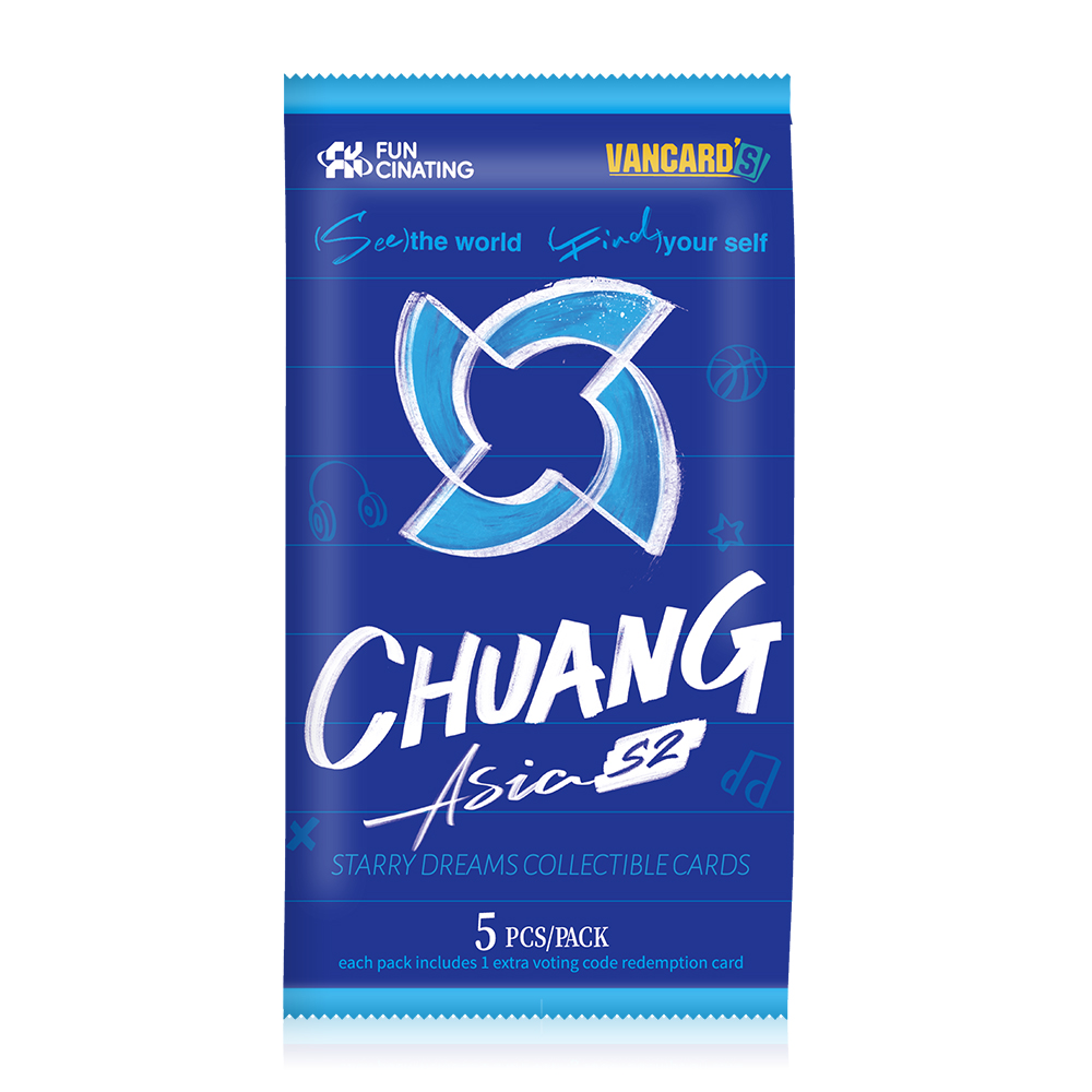 Chuang Asia 2025 Strarry Dreams Collectible Cards Pack [Random 5pcs]