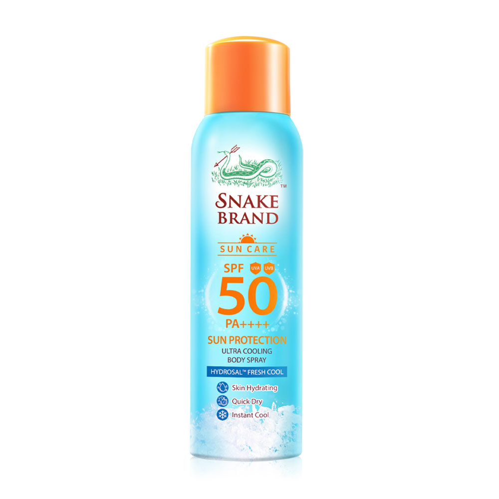Snake Brand Cooling Spray Sun Protection SPF50 PA++++ 100ml