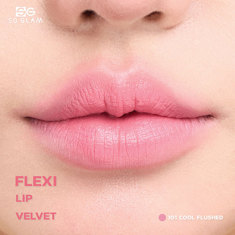 So Glam Flexi Lip Velvet 4g #101 Cool Flushed