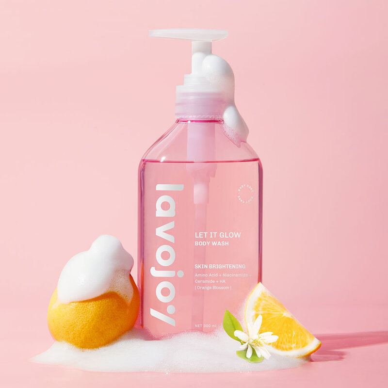 Lavojoy Let It Glow Body Wash Orange Blossom 300ml