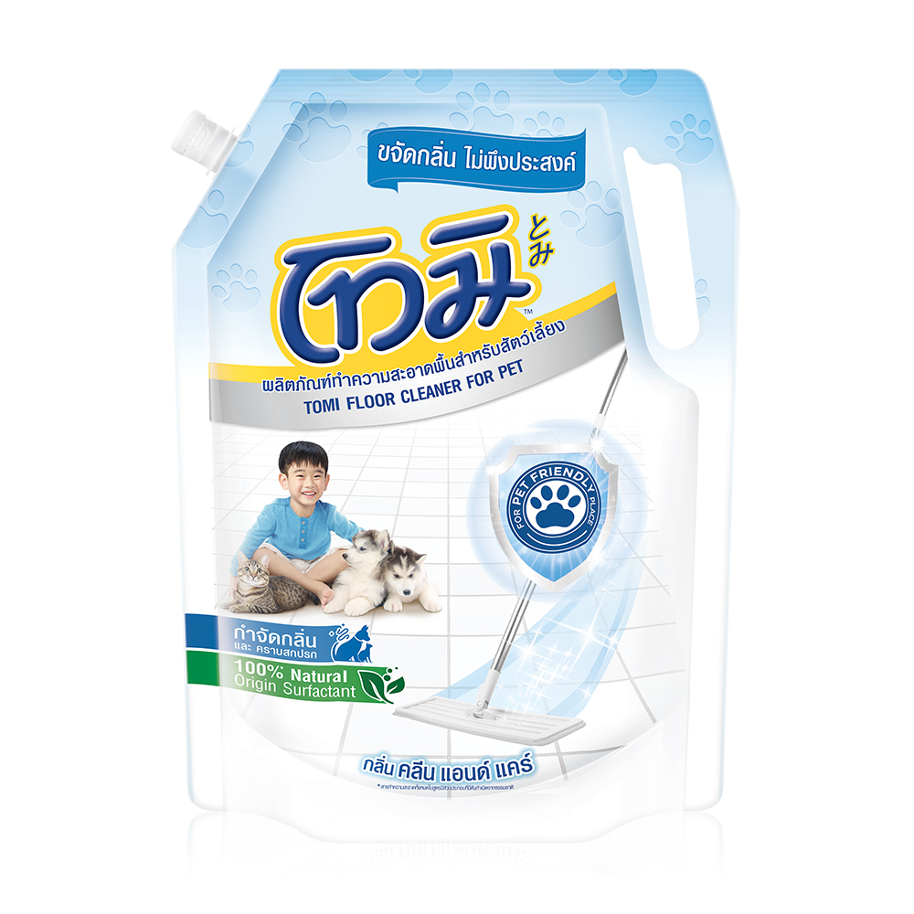 Tomi Floor Cleaner For Pet 1150ml #Blue