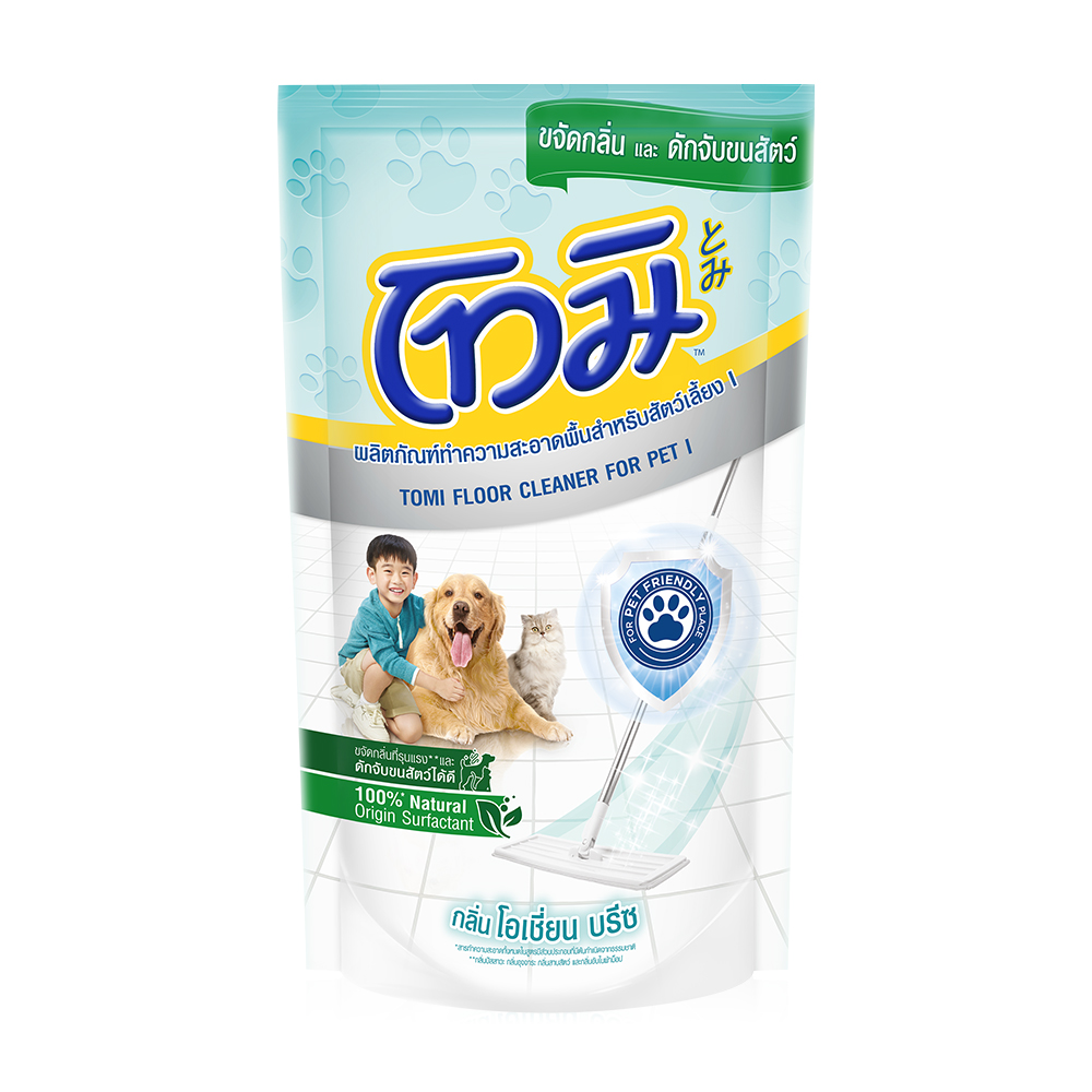 Tomi Floor Cleaner For Pet 550ml #Green