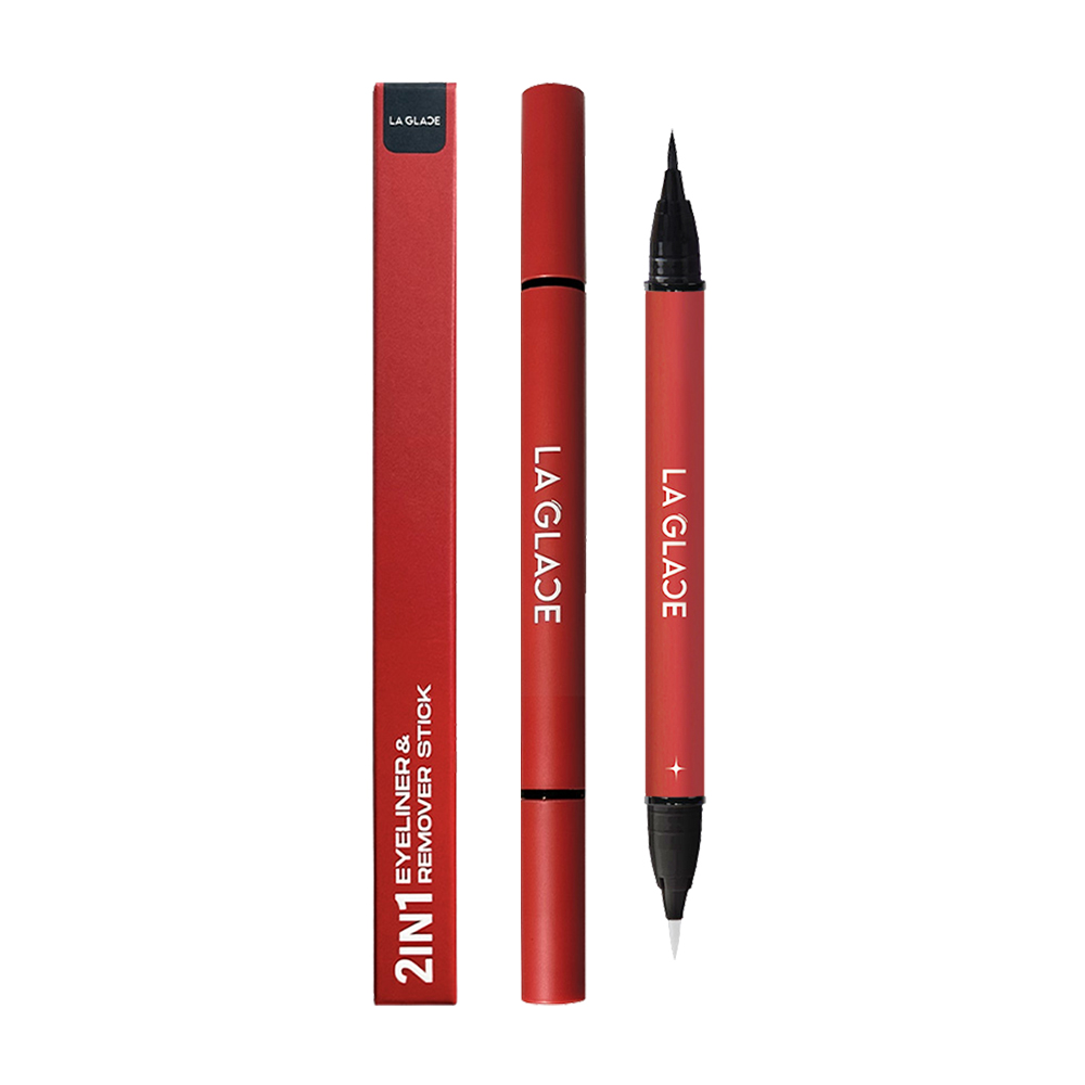 LA GLACE 2In1 Eyeliner & Remover Stick 1ml #Black