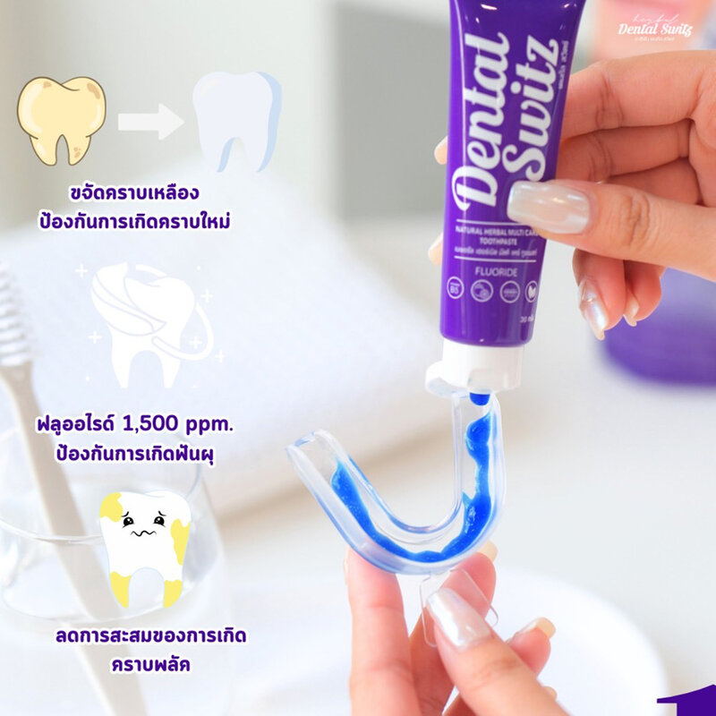 Dental Switz Natural Herbal Multi Toothpaste 30g