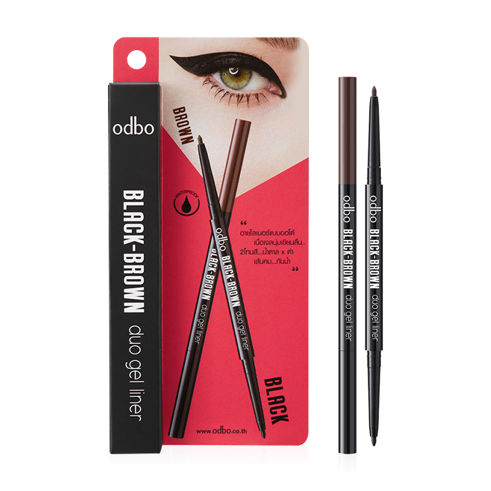 ODBO Black-Brown Duo Gel Liner 0.2g #OD359
