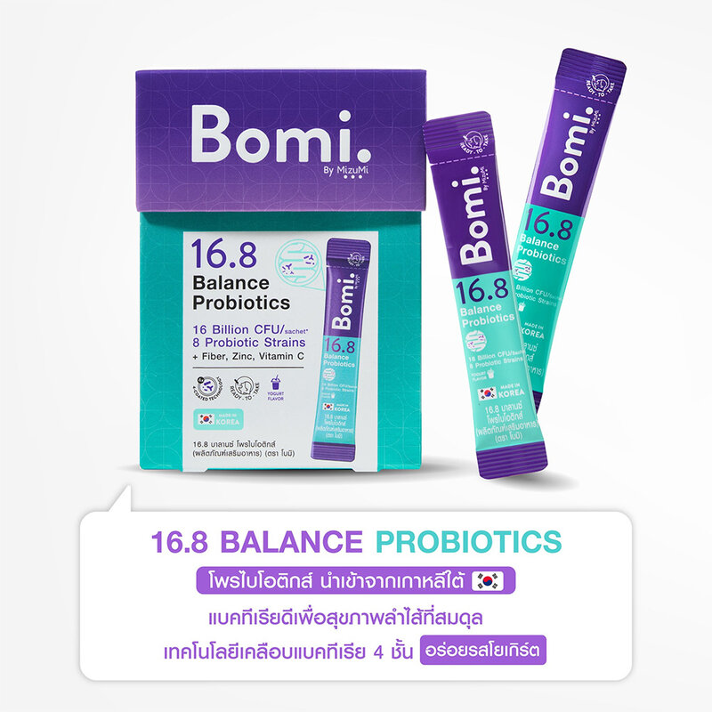 Mizumi Bomi 16.8 Balance Probiotics [3g x 14pcs]