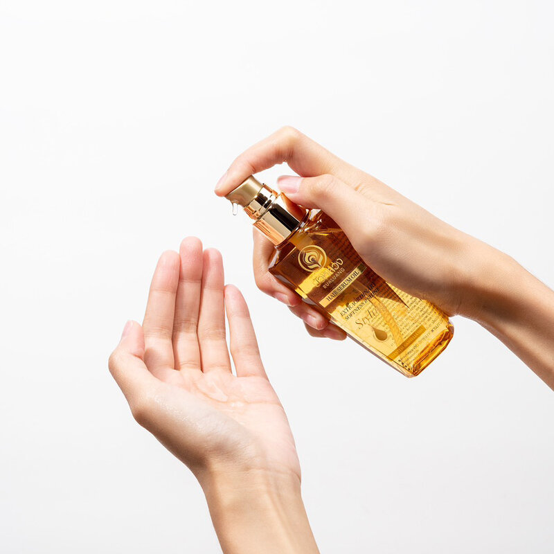 Bualuang Hair Serum Oil Extraordinary Softness & Shine Essential Camellia Oil 85ml
