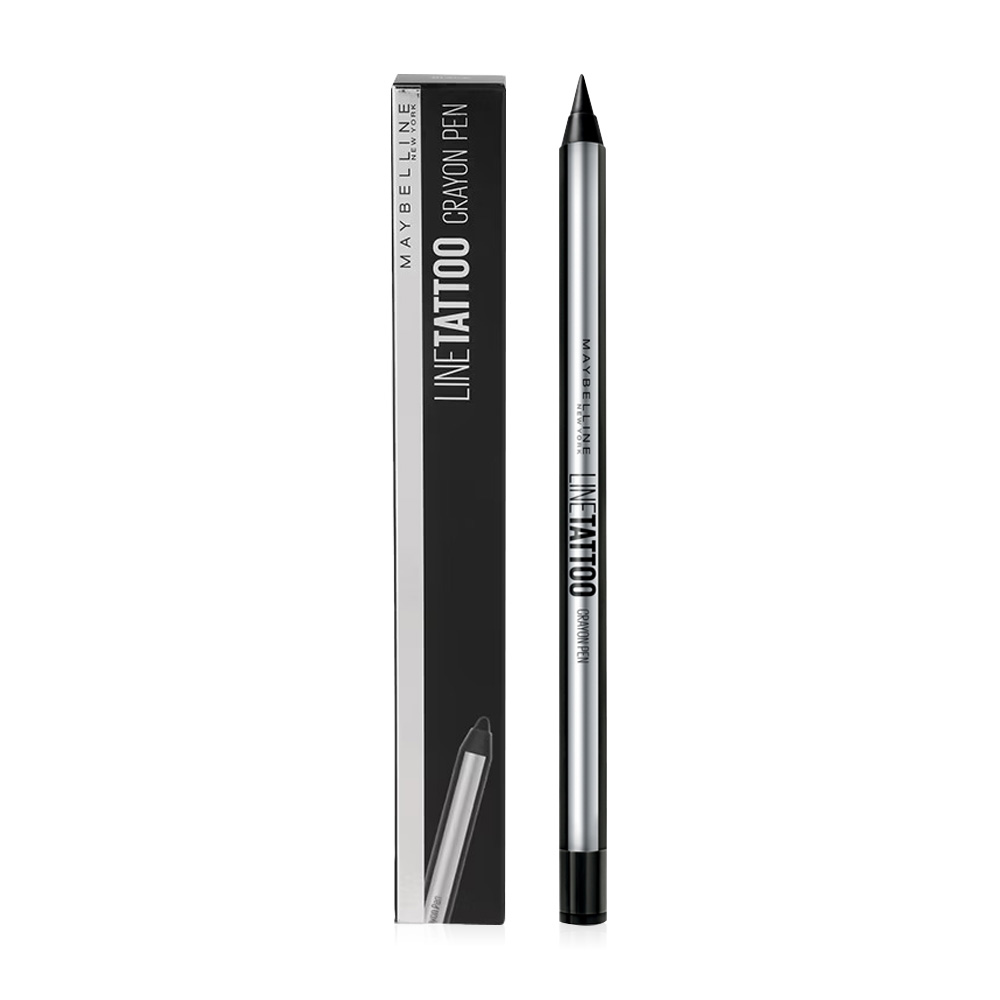 Maybelline New York Line Tattoo Crayon Liner 0.4g #Black