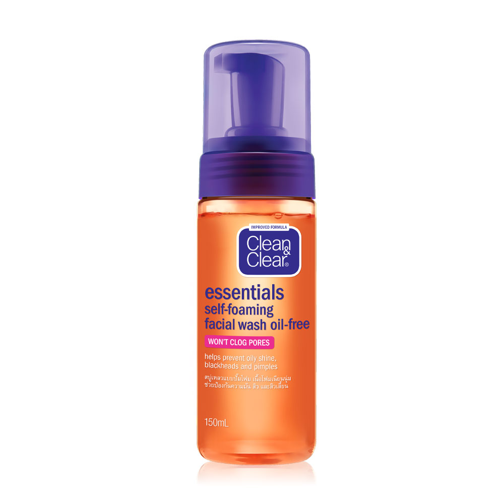 Clean & Clear Self Foaming Facial Wash 150ml