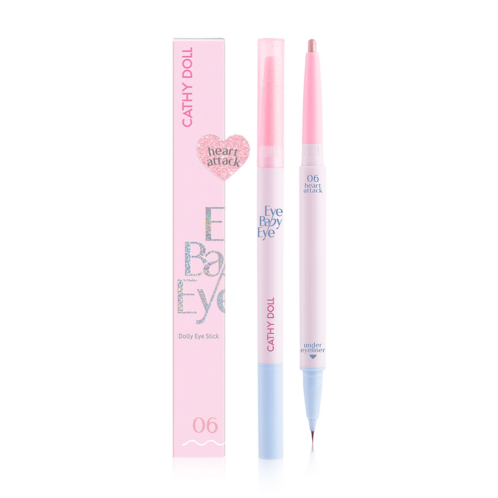Cathy Doll Eye Baby Eye [0.2g + 0.3ml] #06 Heart Attack