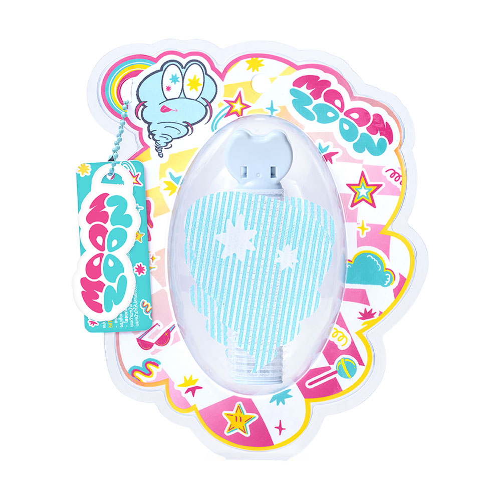 Moonzoon Hair Sticky Patch And Curler Clip 3pcs
