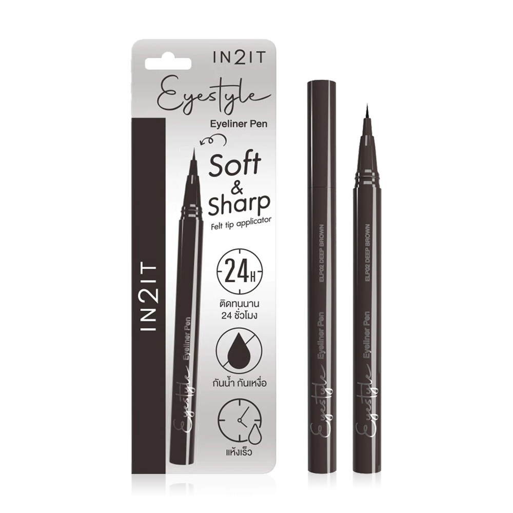 In2It Eyestyle Eyeliner Pen 0.7g #ELP02 Deep Brown