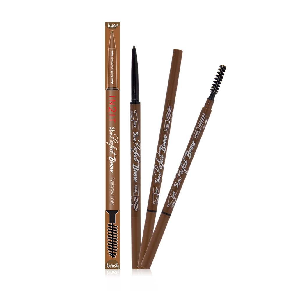 In2It Slim Perfect Brow Eyebrow Liner 0.1g #PSB02 Milky Brown