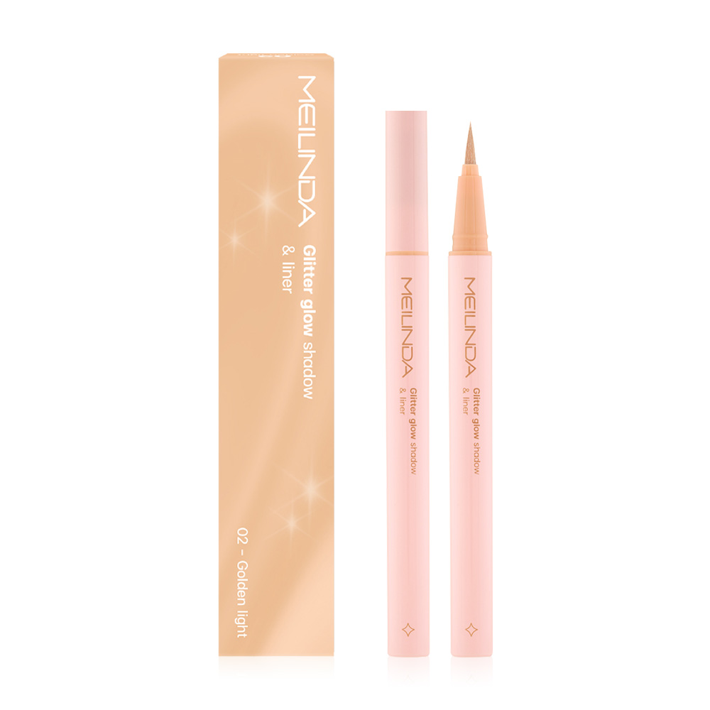 Mei Linda Glitter Glow Shadow And Liner 13g #02 Golden Light