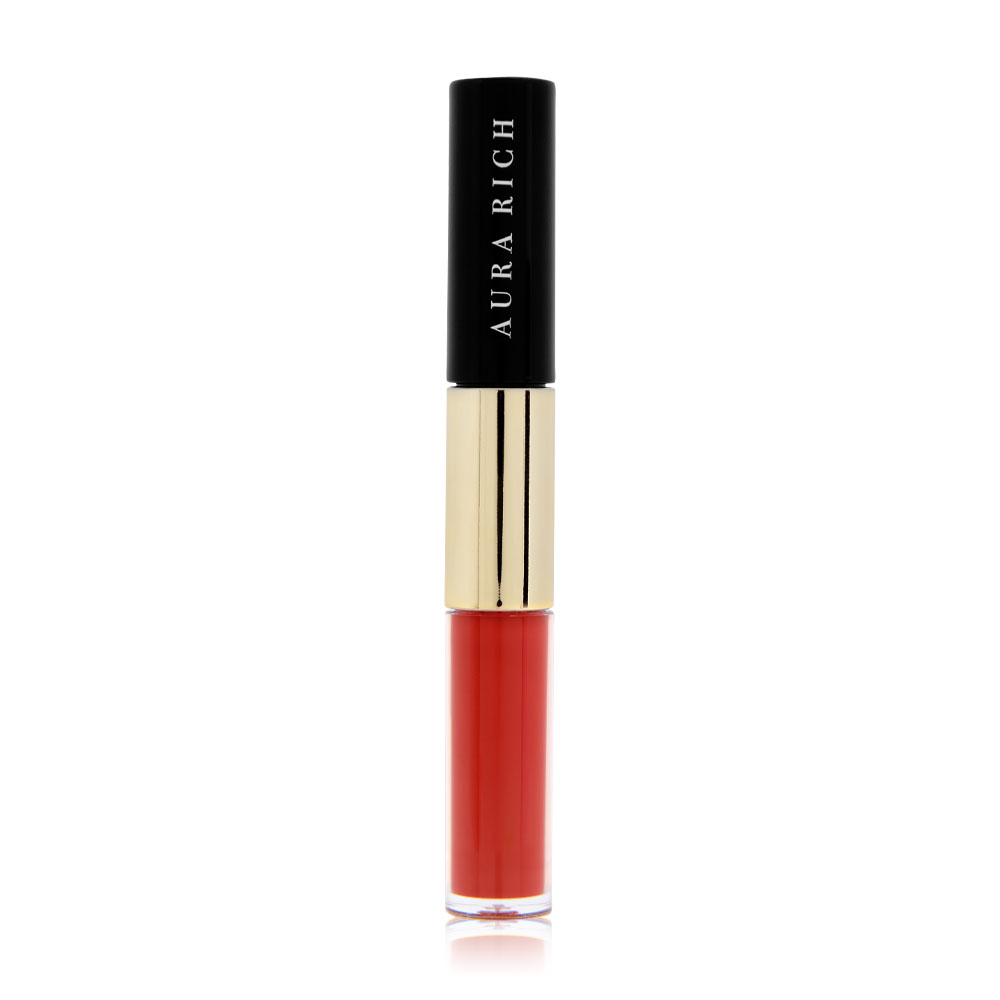 Aura Rich Hya Lip Duo Matte Liquid And Gloss 3g #09