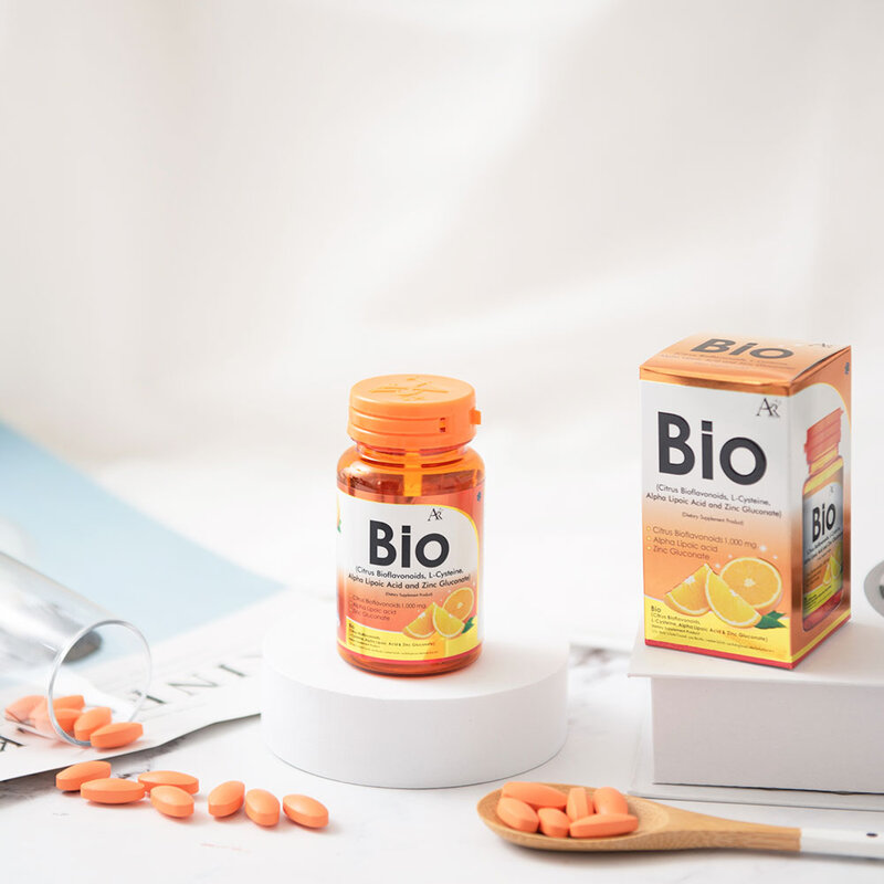 Aura Rich Bio Citrus Bioflavonoids L-Cysteine Alpha Lipoic Acid & Zine Gluconate  30 Tablets
