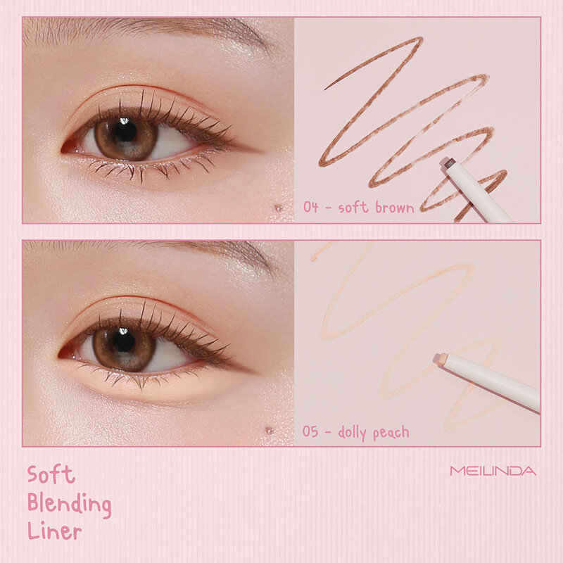 Mei Linda Soft Blending Liner 0.12g #05 Dolly Peach