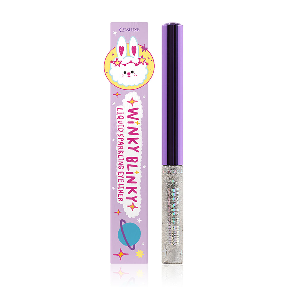 Cosluxe Winky Blinky Liquid Sparkling Eyeliner 3g #01 Pearl