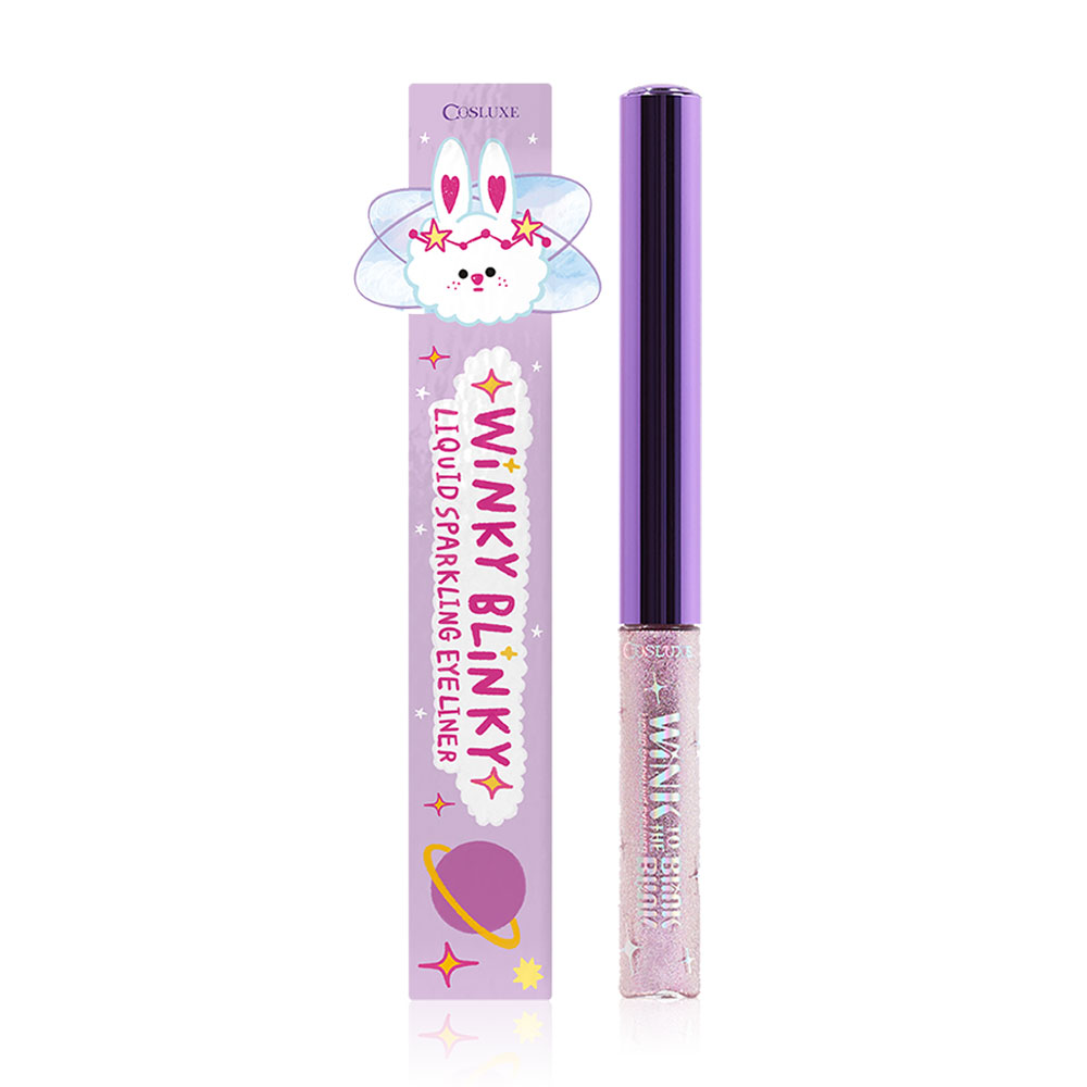 Cosluxe Winky Blinky Liquid Sparkling Eyeliner 3g #02 Amethyst