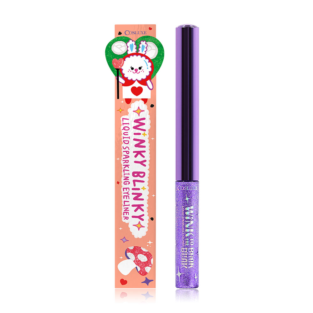 Cosluxe Winky Blinky Liquid Sparkling Eyeliner 10g #06 Dewberry