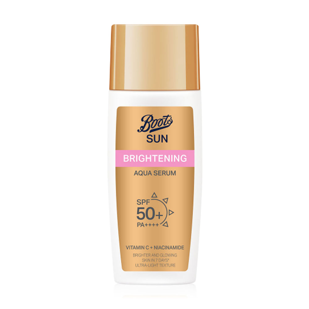 BOOTS Sun Brightening Aqua Serum SPF50+ PA++++ 40ml