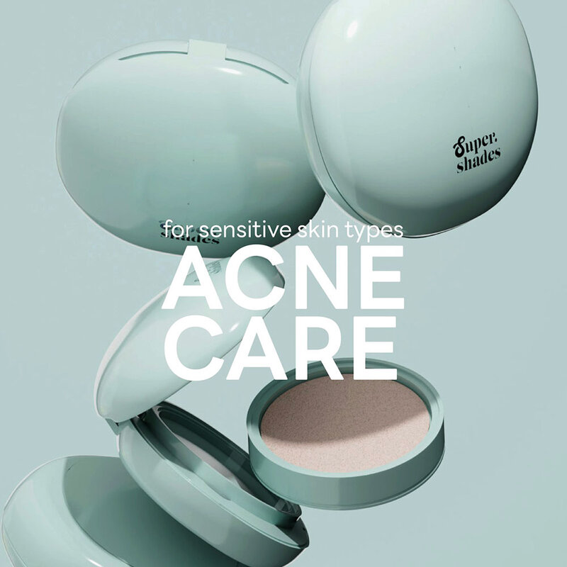 Supershades Gentle Acne Care Founwear Cushion 13g #02 Natural Beige