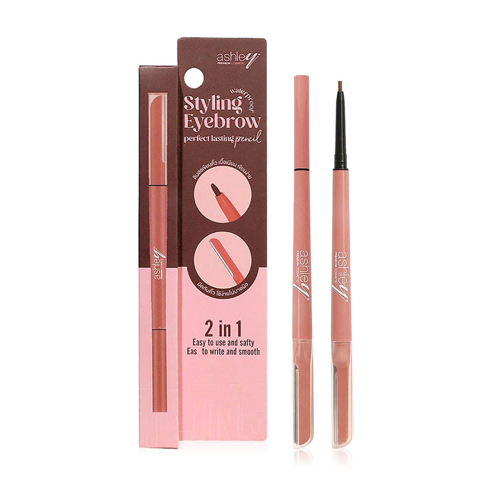 Ashley Styling Eyebrow Pencil 11g #02 Dark Brown