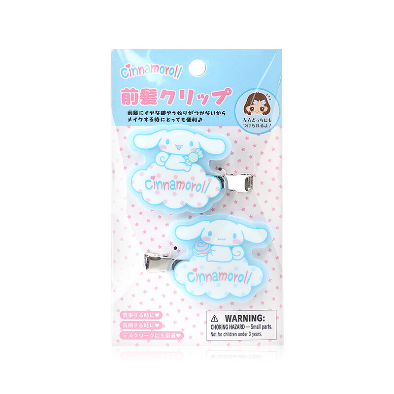 Sanrio Hair Clip Cinnamoroll Transparent