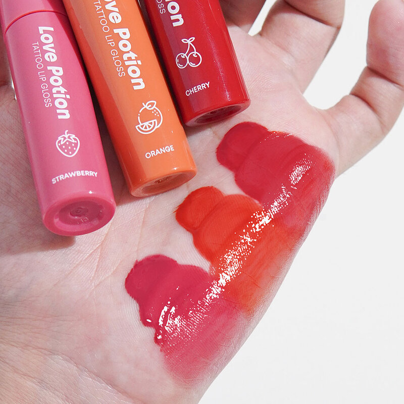 LOVE POTION Tattoo Lip Gloss 3g #Orange
