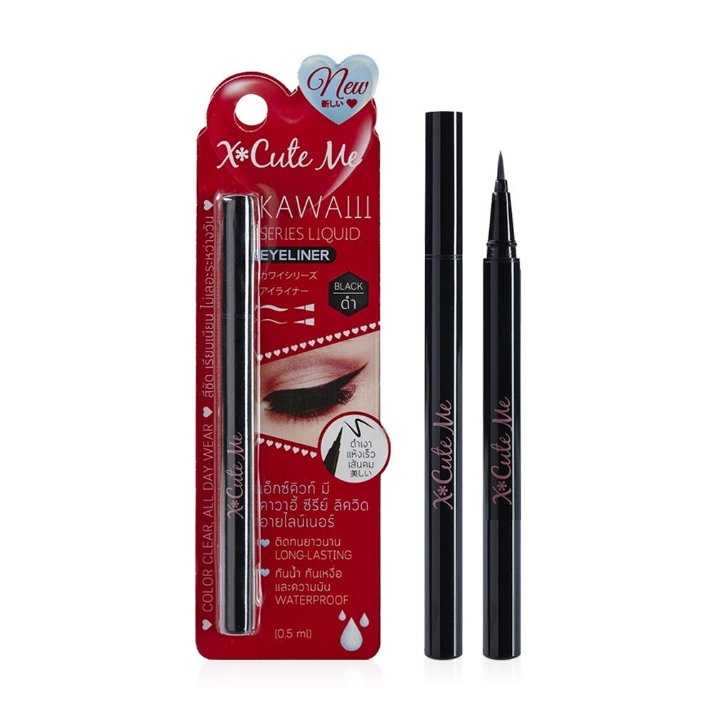 Xcuteme Kawaiii Series Liquid Eyeliner 0.5ml #Black