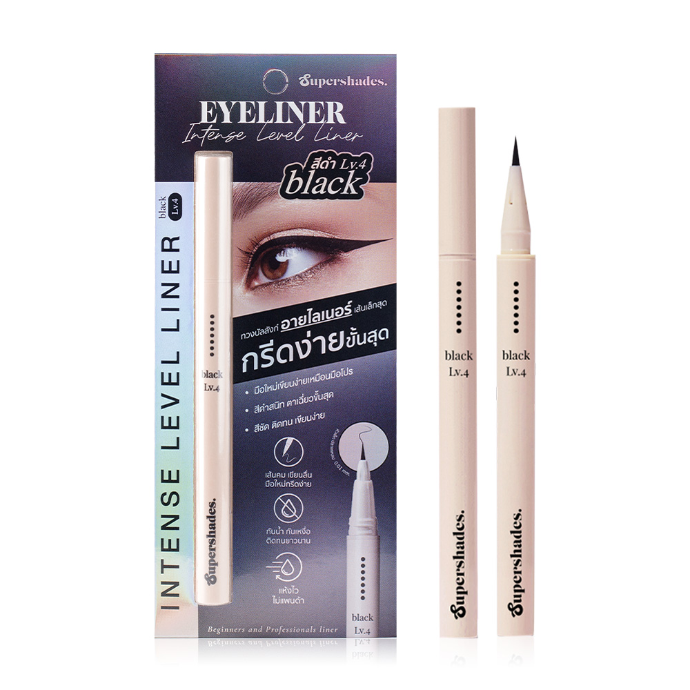 Supershades Intense Level Liner 0.5ml #Lv.4 Black