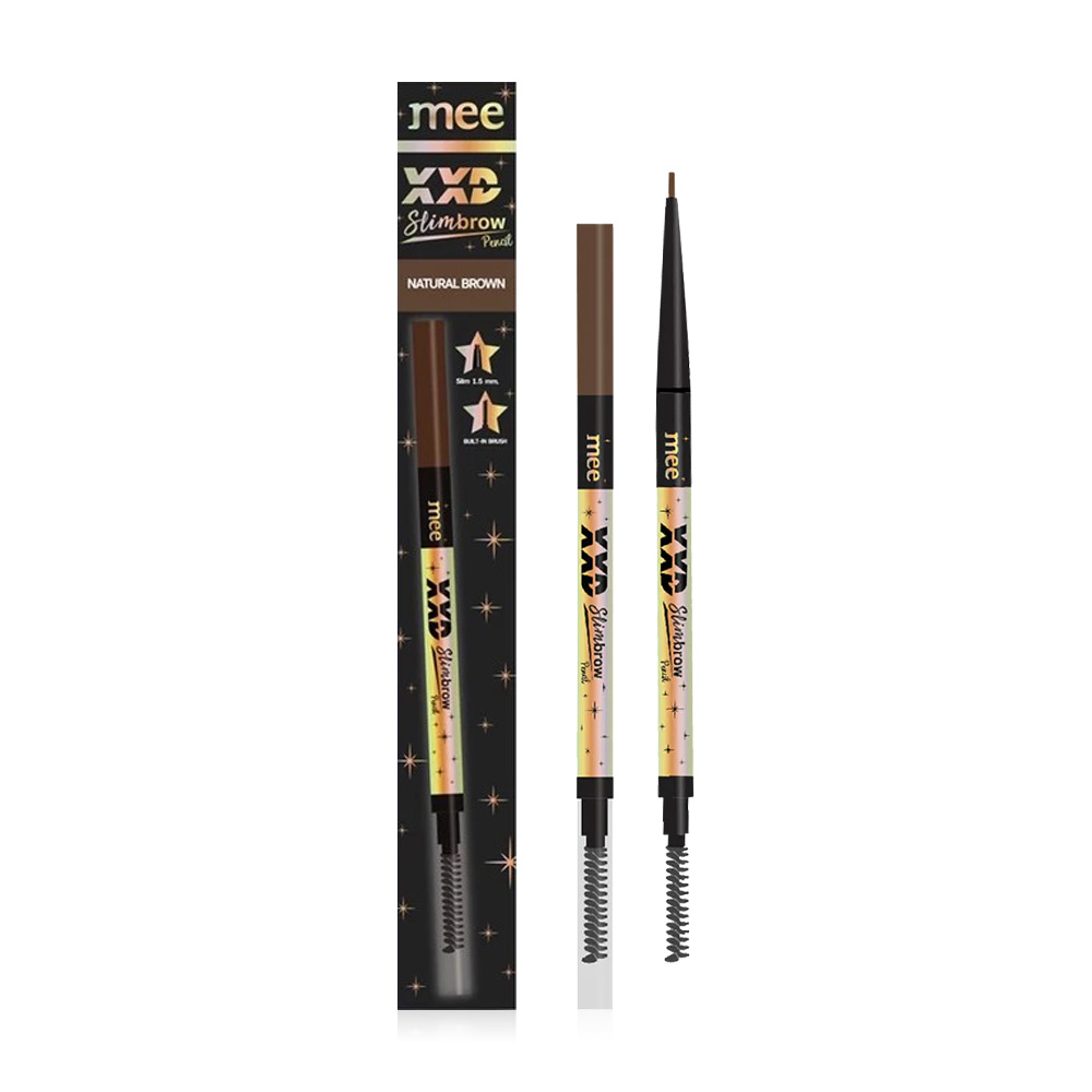 Mee XXD Slimbrow Pencil 0.05g #02 Natural Brown ( สินค้าหมดอายุ : 2025.08.07 ) 