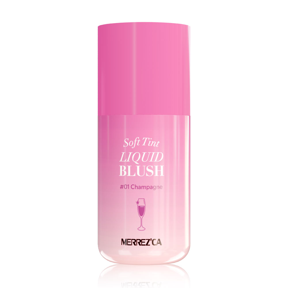 Merrezca Soft Tint Liquid Blush 4g #01 Champagne