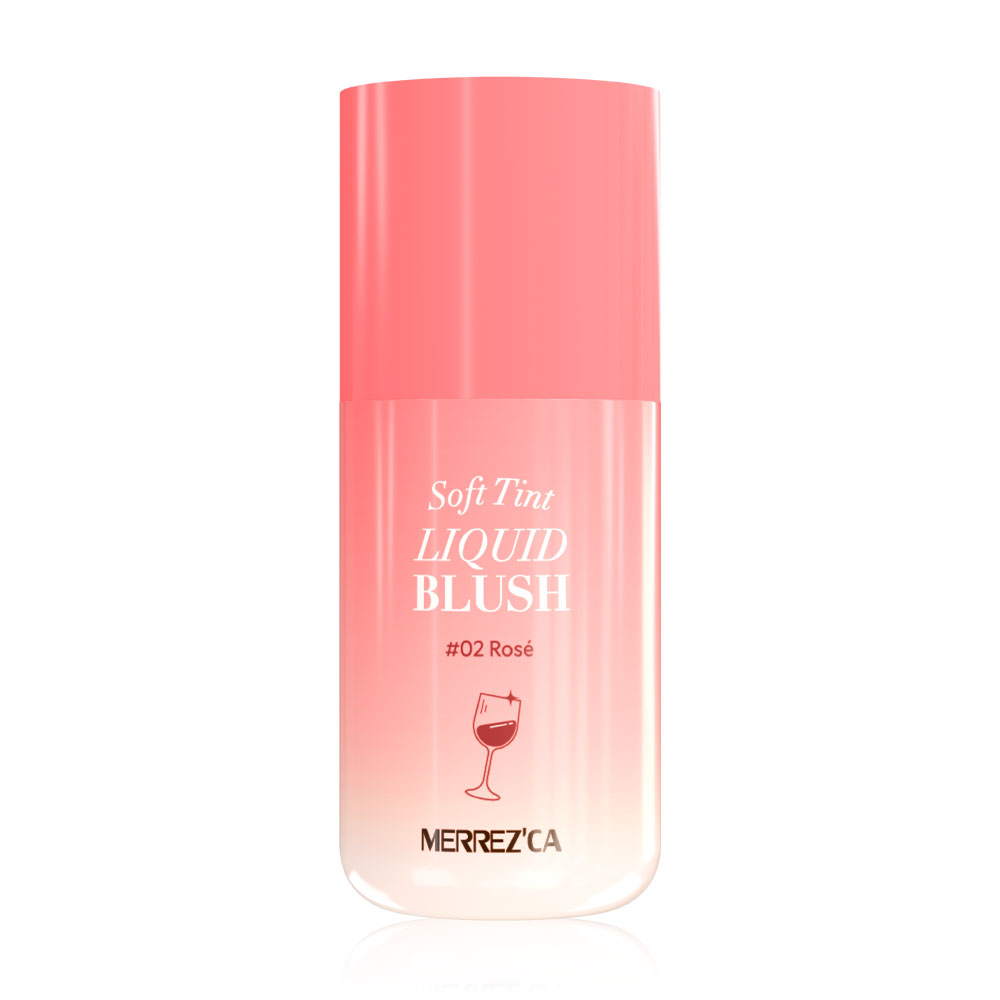 Merrezca Soft Tint Liquid Blush 4g #02 Rose