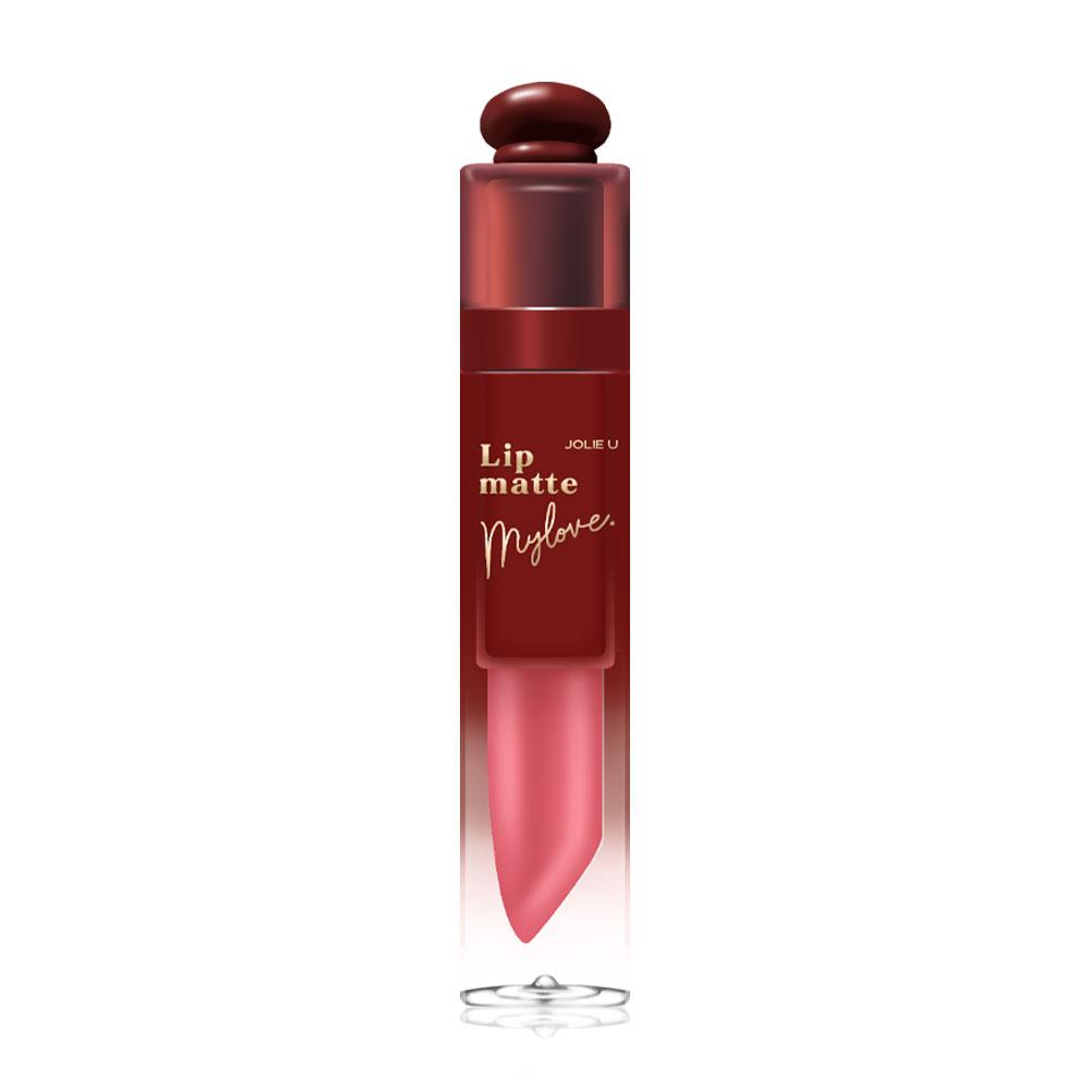 JOLIE U Lipstick Velvet Matte Smooth Nude 4g #07 Poppy Love