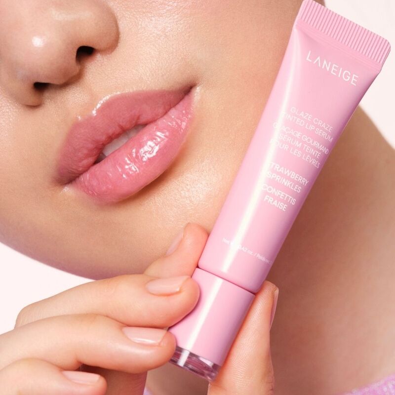 Laneige Glaze Craze Tinted Lip Serum 12g #Strawberry Sprinkles