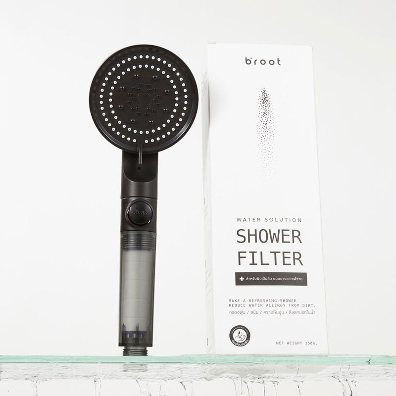 Broot Shower Filter 150g + [Free! Filter For Shower Filter 5pcs]