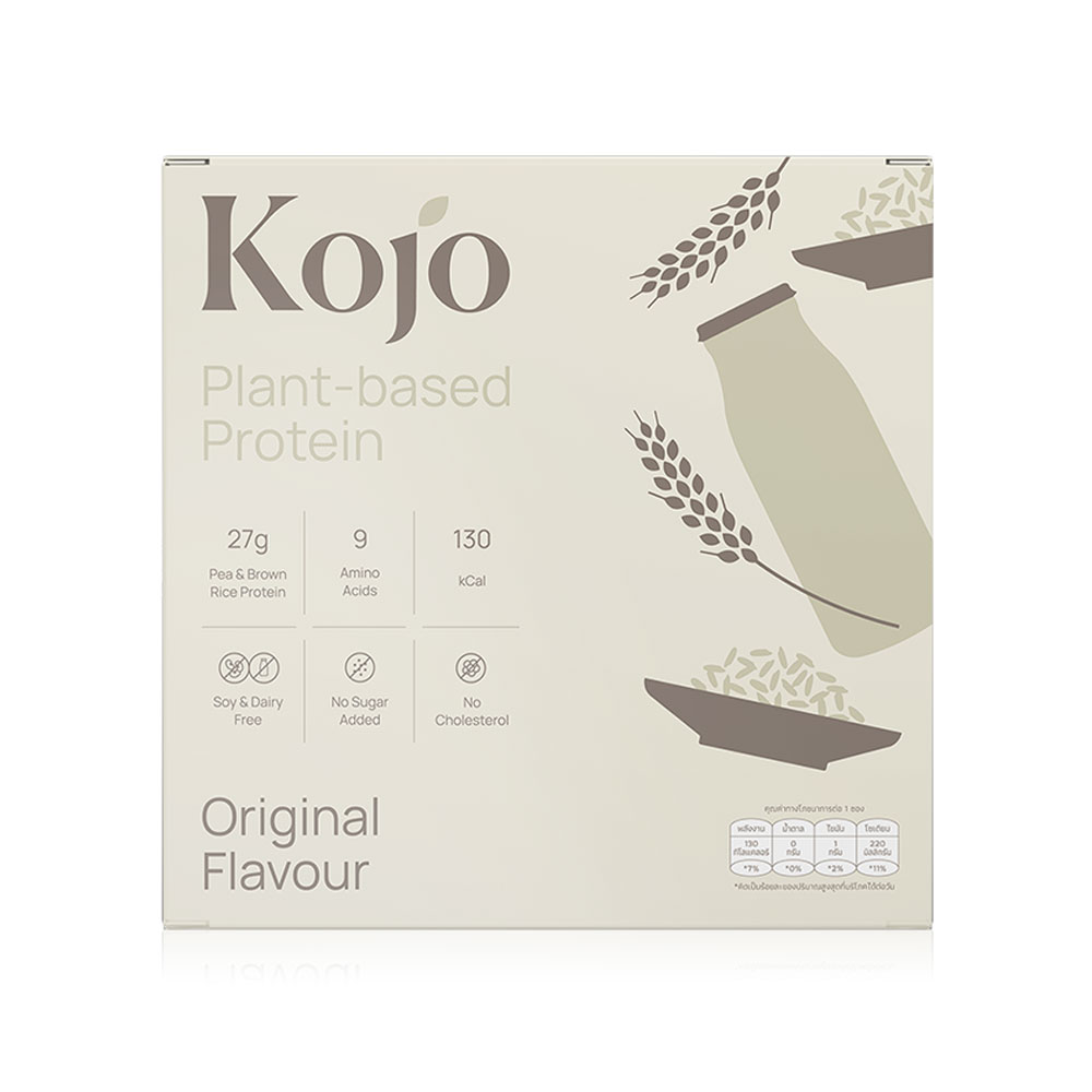 KOJO Plant Based Protein [35g x 10 Sachets] #Original Flavour