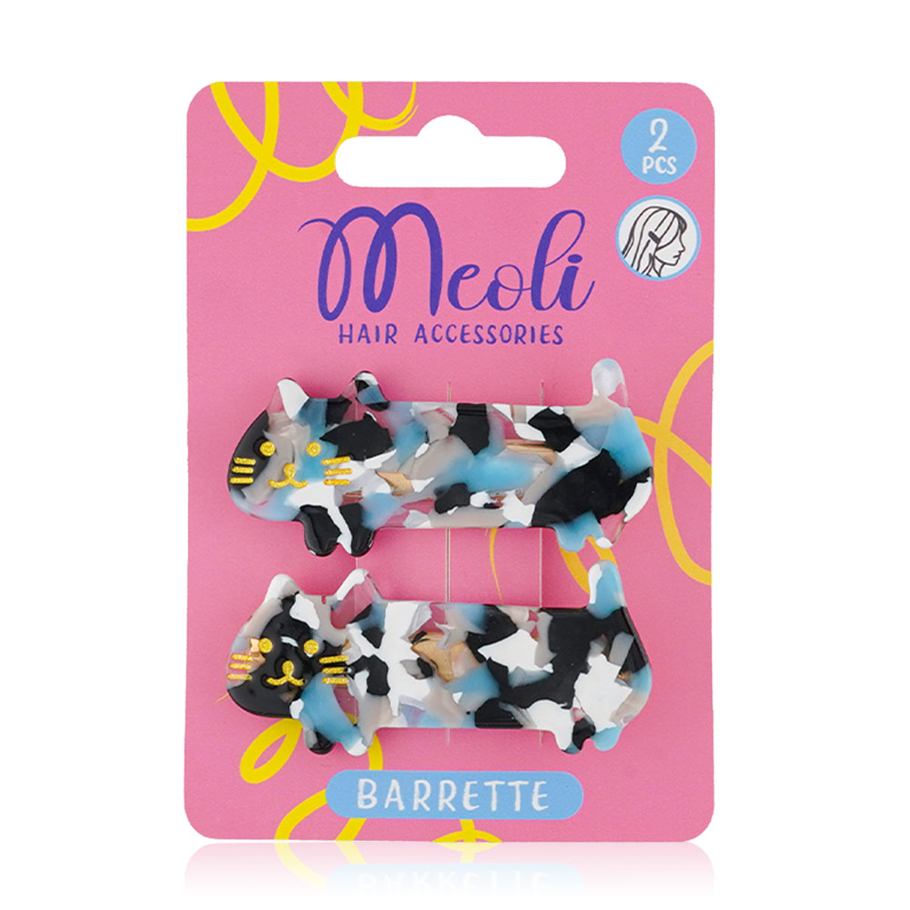 MEOLI Hair Clip Neo Mix Color 2pcs
