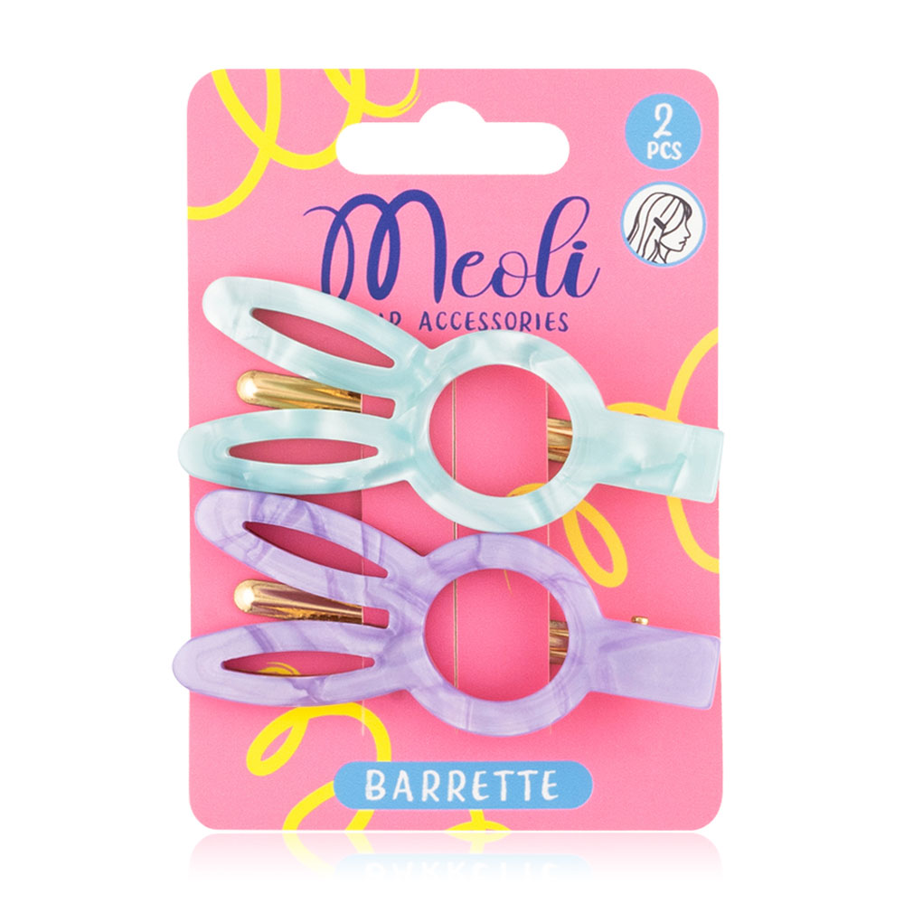MEOLI Hair Clip Lonic 2pcs